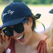 Game Day Navy Bow Hat