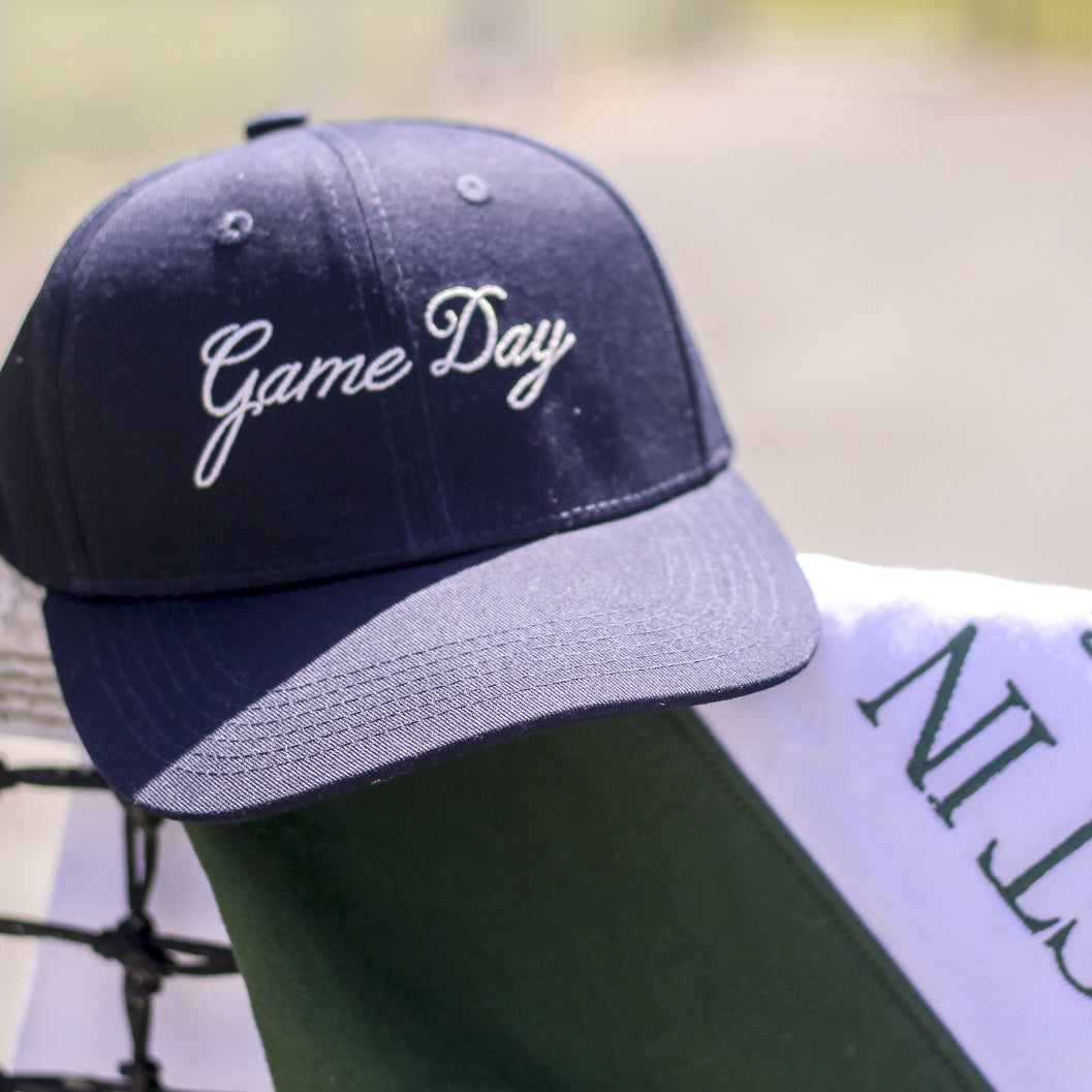Game Day Navy Bow Hat