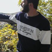 Navy Game Day Classic Varsity Crewneck