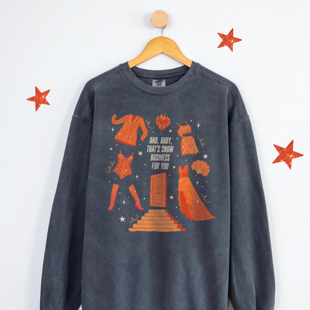 Show Business Lightweight Crewneck