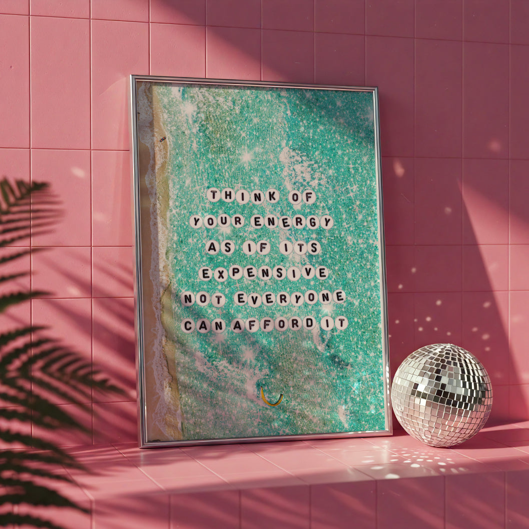 Beach Beads Poster