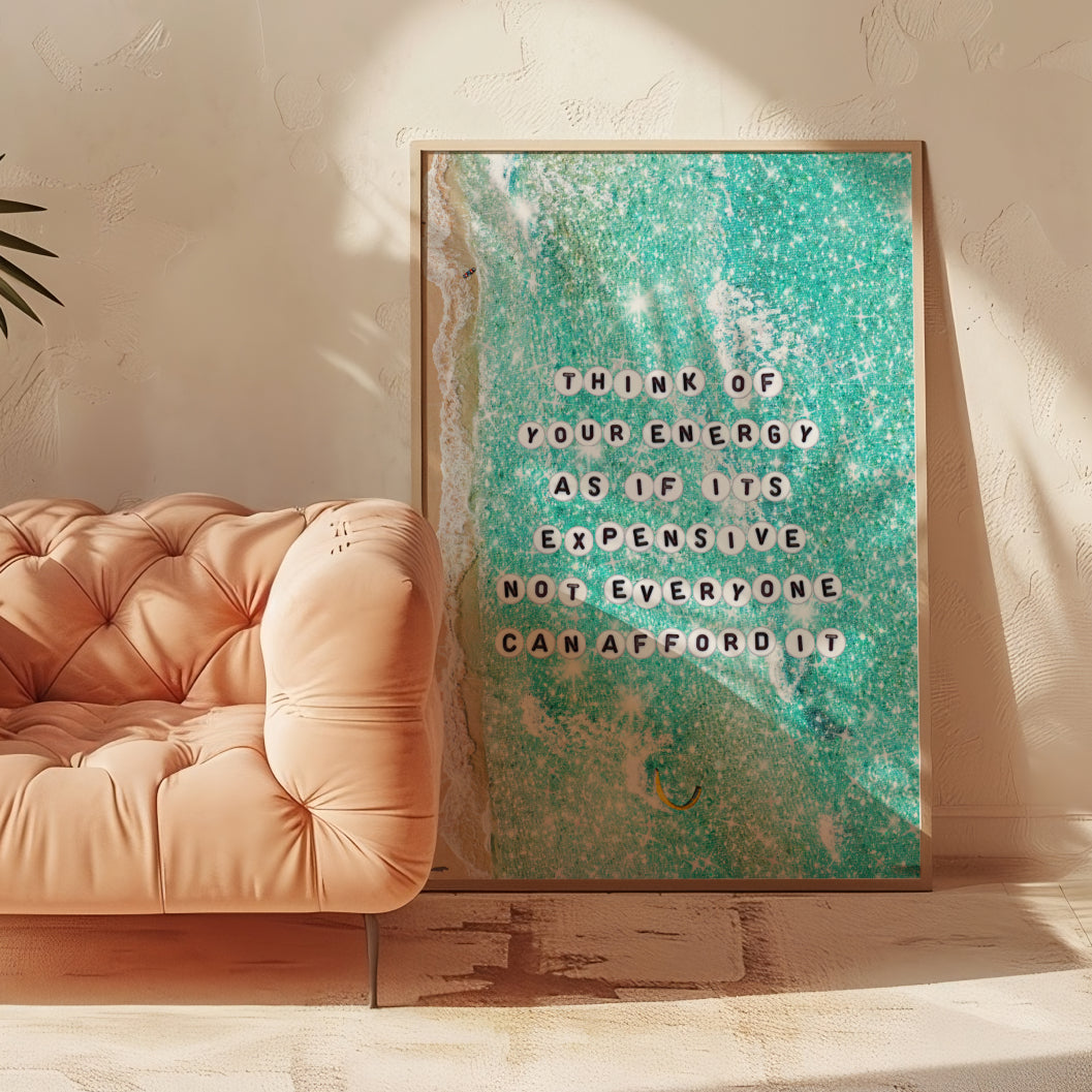 Beach Beads Poster