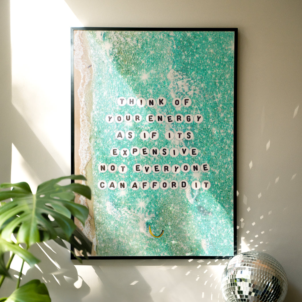Beach Beads Poster
