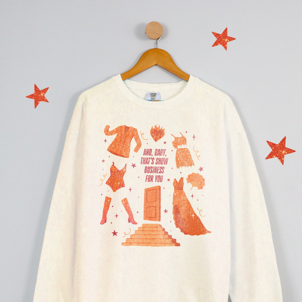 Show Business Lightweight Crewneck