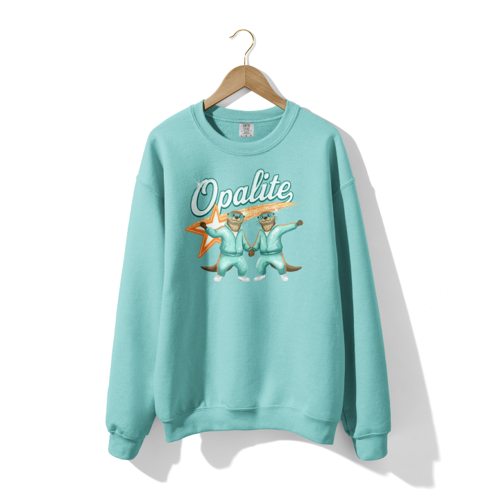 Otters in Opalite Crewneck