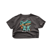 Otters in Opalite Crop Top