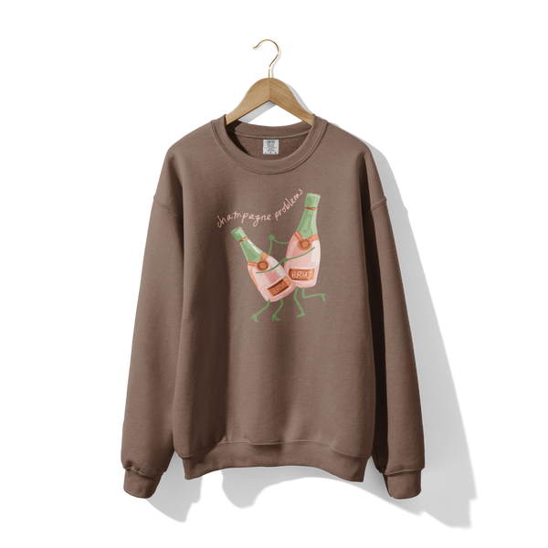 Champagne Problems Lightweight Crewneck
