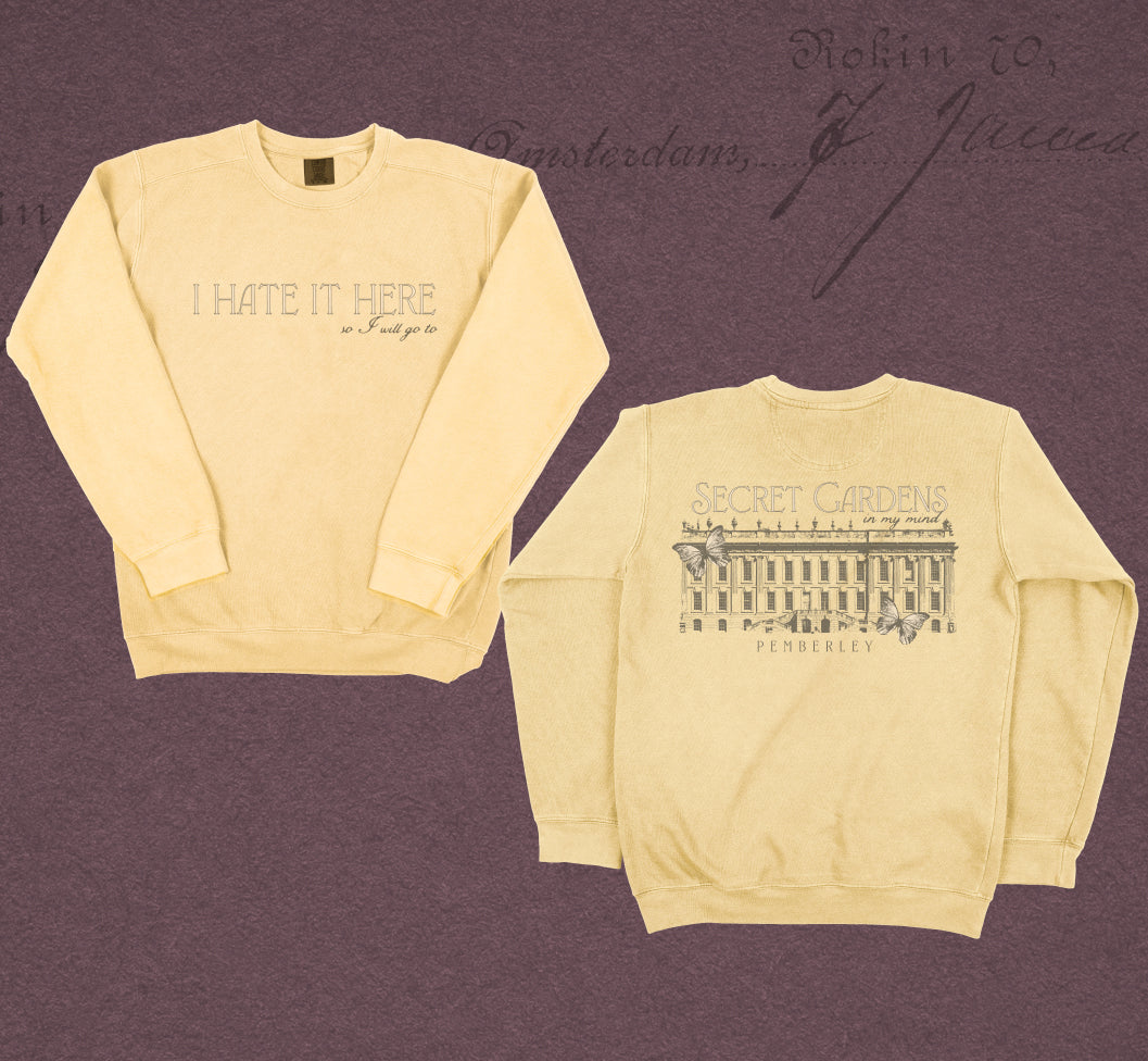 Pemberley Lightweight Crewneck