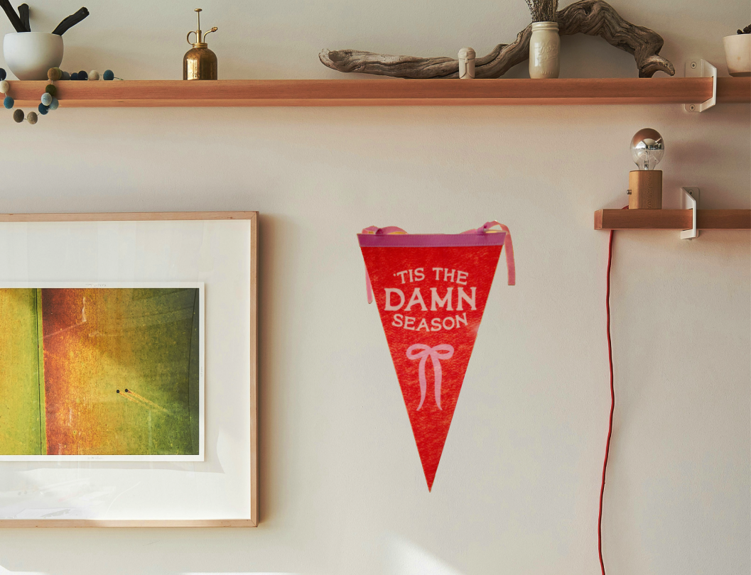 Tis The Damn Season Pennant