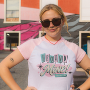 I Found Mine Raglan Baby Tee