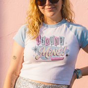 I Found Mine Raglan Baby Tee