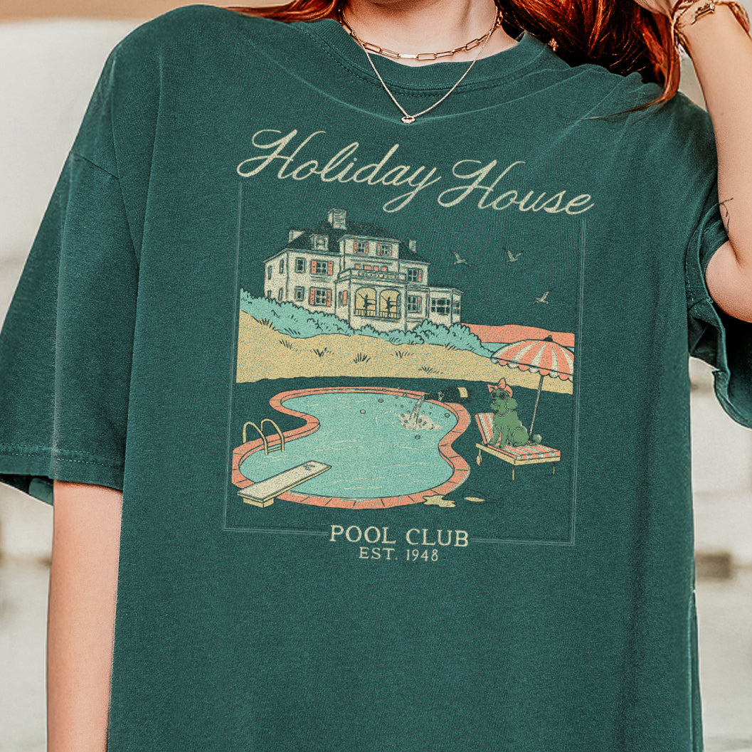 Holiday House Pool Club Tee