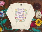 Vancouver Eras Floral Surprise Song Piano Lightweight Crewneck