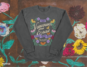 Vancouver Eras Floral Surprise Song Piano Lightweight Crewneck