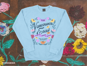 Vancouver Eras Floral Surprise Song Piano Lightweight Crewneck