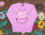 Vancouver Eras Floral Surprise Song Piano Lightweight Crewneck
