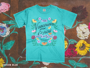 Vancouver Eras Tour Floral Surprise Song Piano Comfort Colors Tee