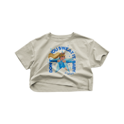 Don't You Sweat It Crop Top