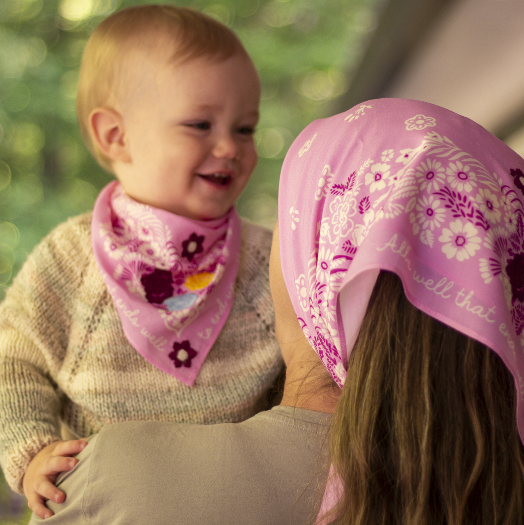 Embroidered All's Well That Ends Well Bandana