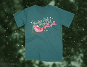 Santa's Pink Pony Club Tee