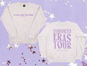 Toronto Eras It's Been A Long Time Coming Crewneck
