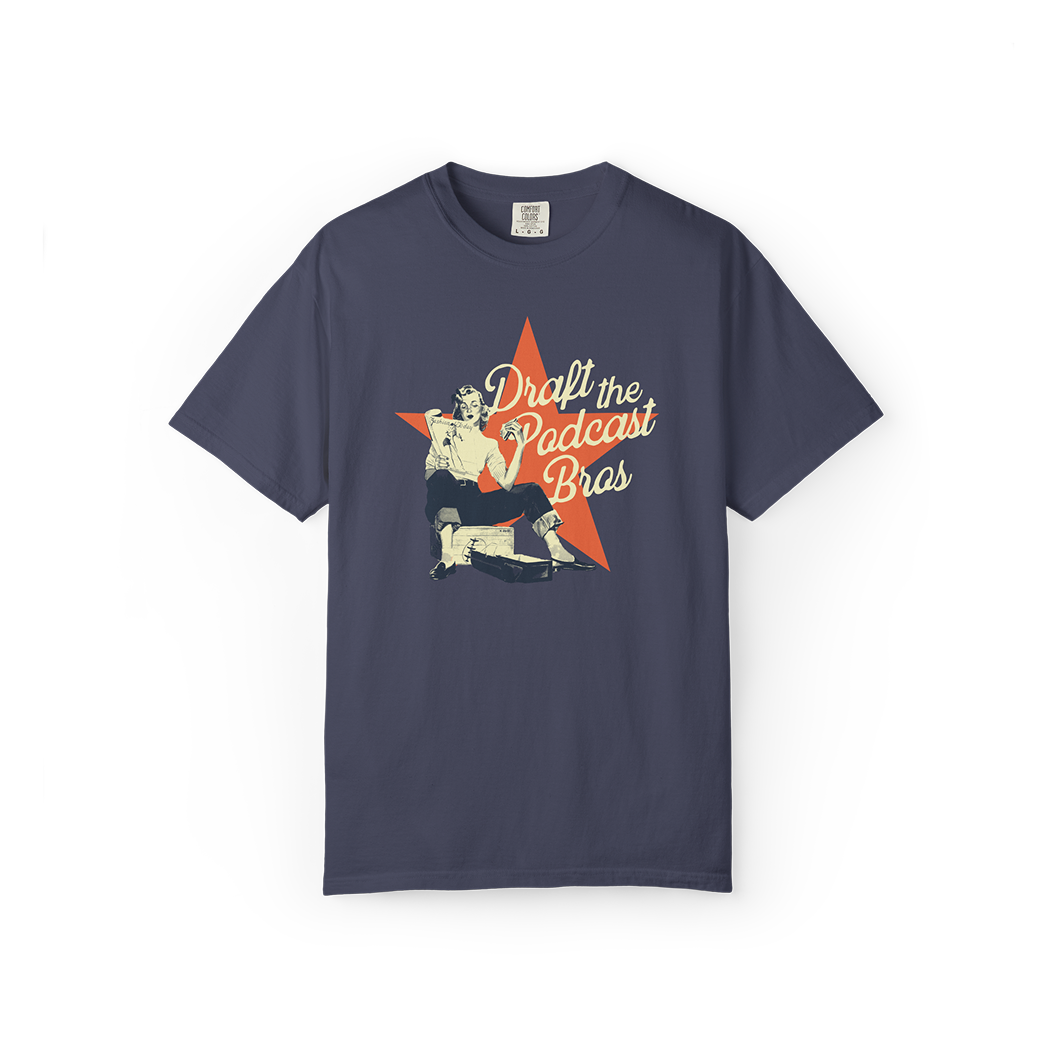 Draft the Podcast Bros Tee