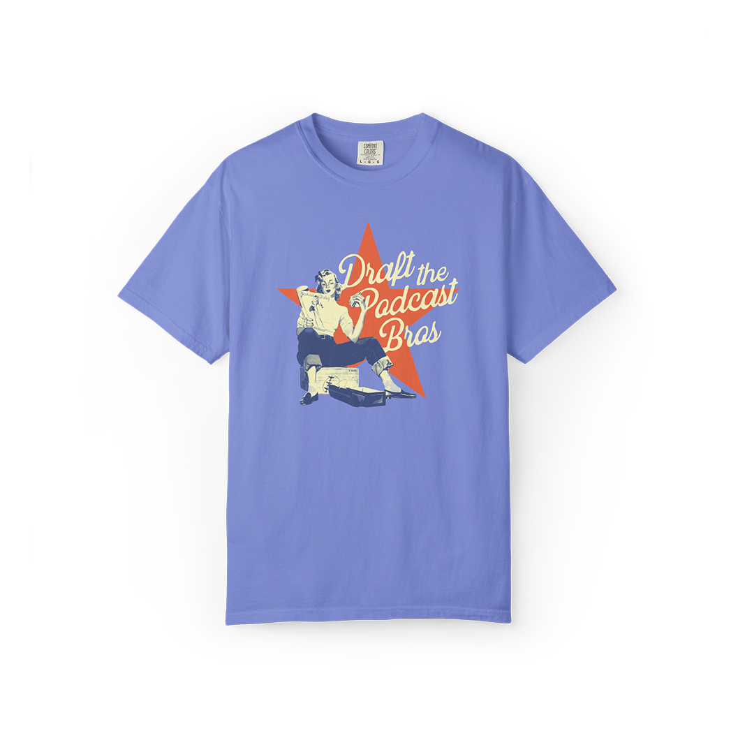 Draft the Podcast Bros Tee