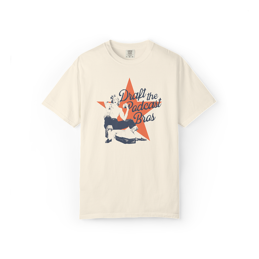 Draft the Podcast Bros Tee