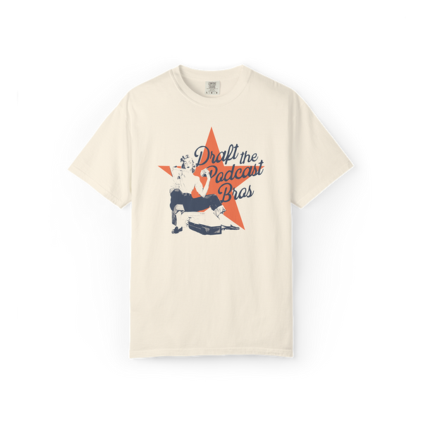 Draft the Podcast Bros Tee