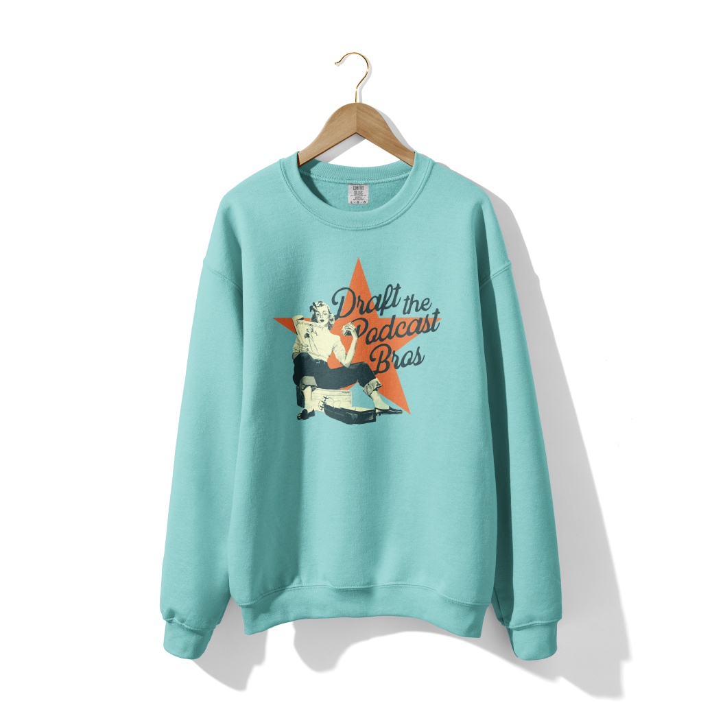 Draft the Podcast Bros Crewneck
