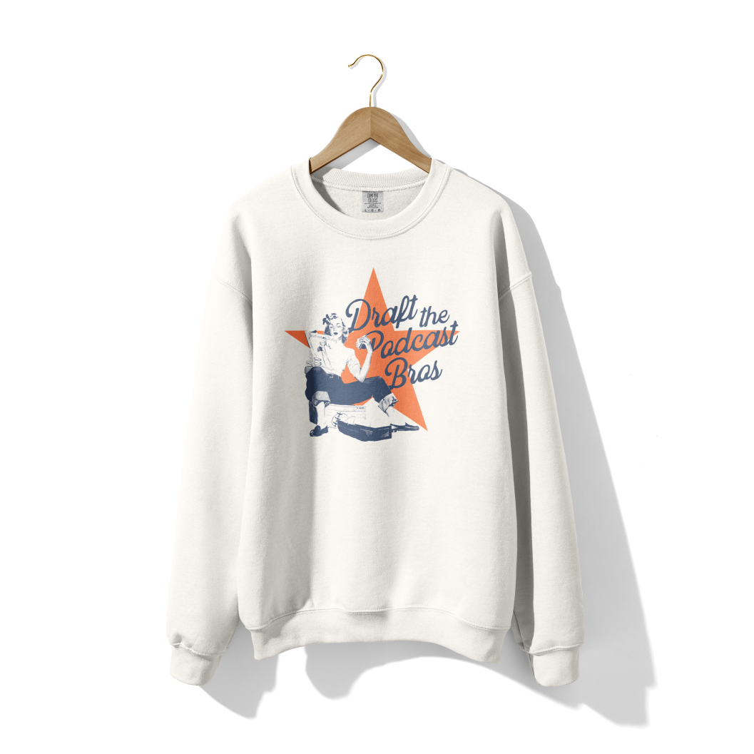 Draft the Podcast Bros Crewneck