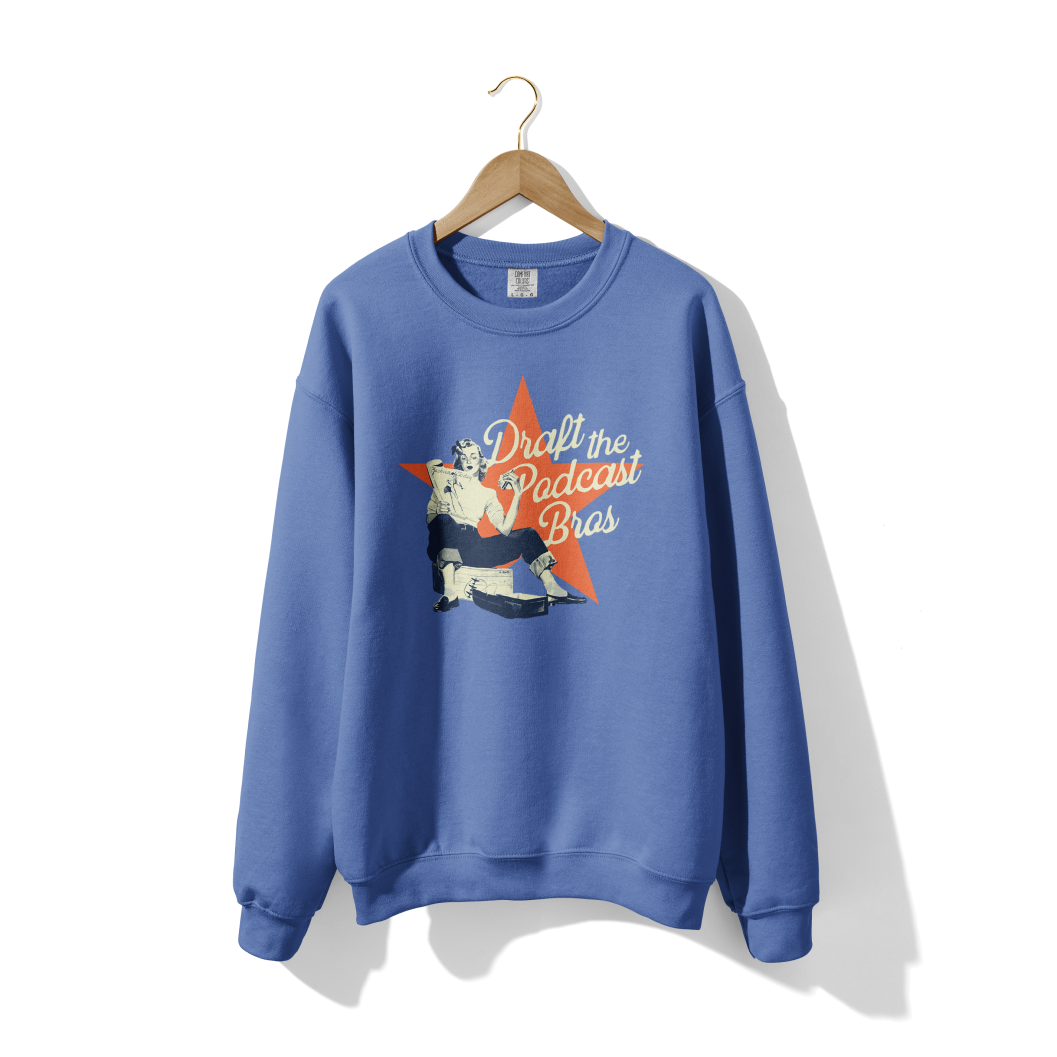 Draft the Podcast Bros Crewneck
