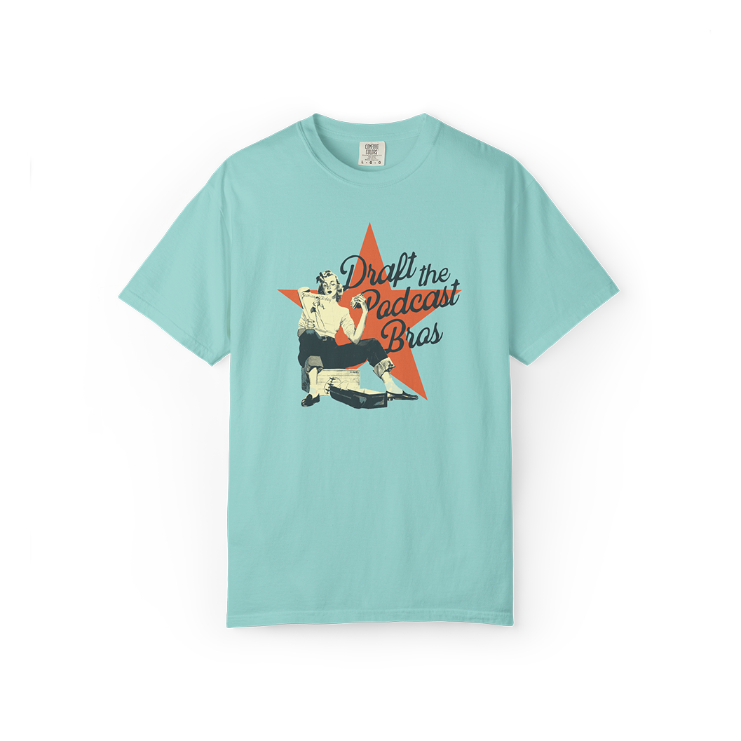 Draft the Podcast Bros Tee
