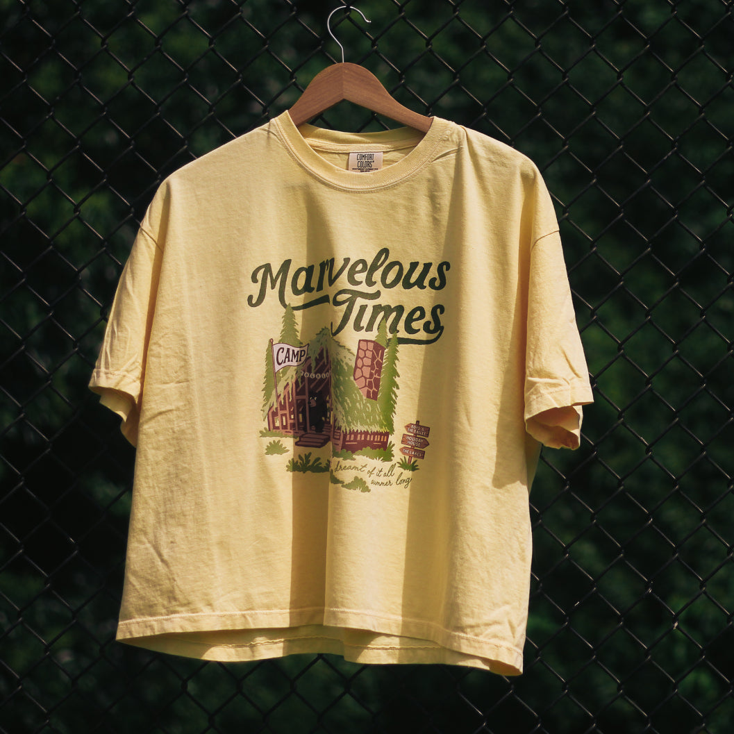 Camp Marvelous Times Crop Top