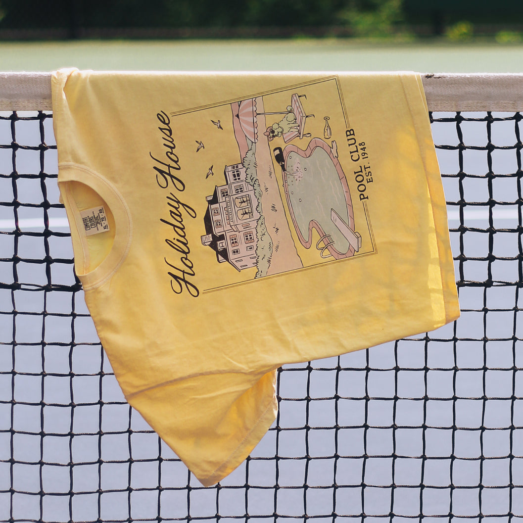 Holiday House Pool Club Crop Top
