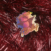 Protect the Family Holographic Sticker