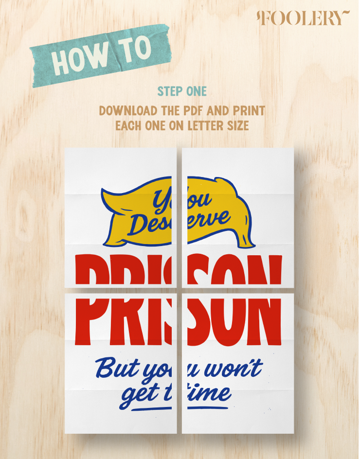 Ice Not Welcome Printable Protest Sign