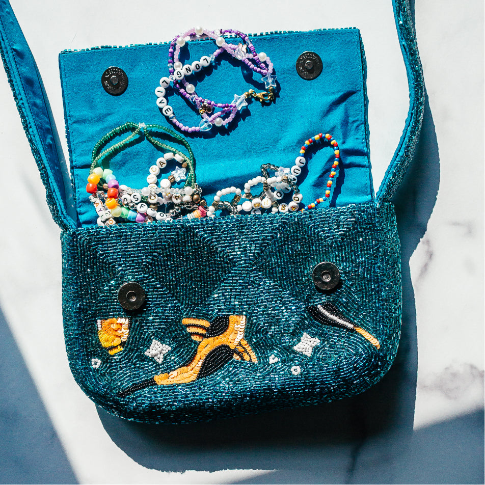 The Magic We Made Koi Beaded Bag