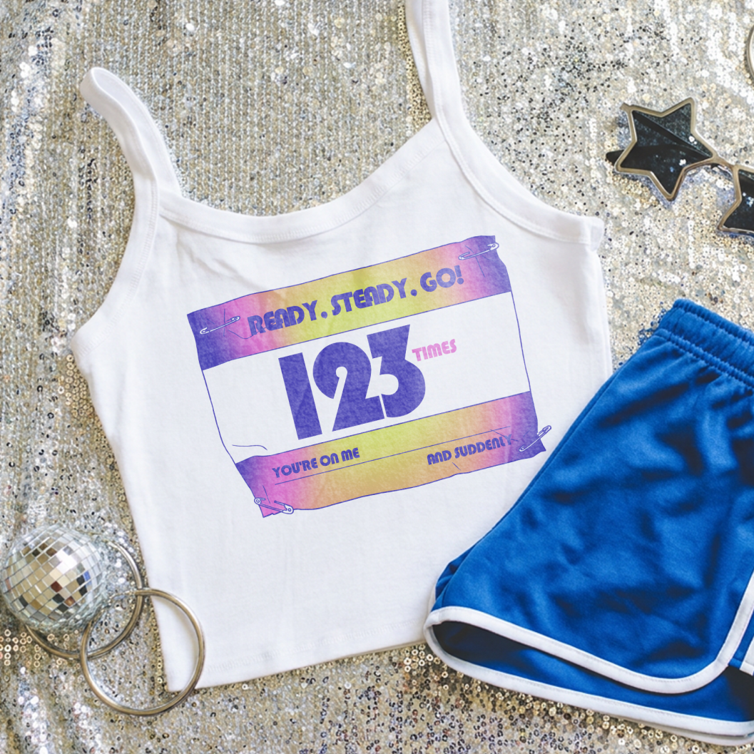 Ready, Steady, Go Cropped Tank