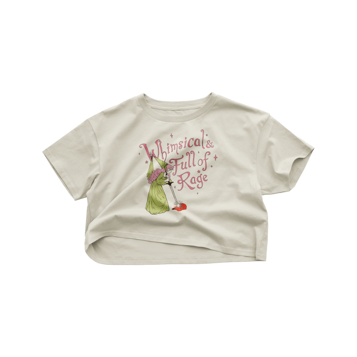 Whimsical & Full of Rage Crop Top