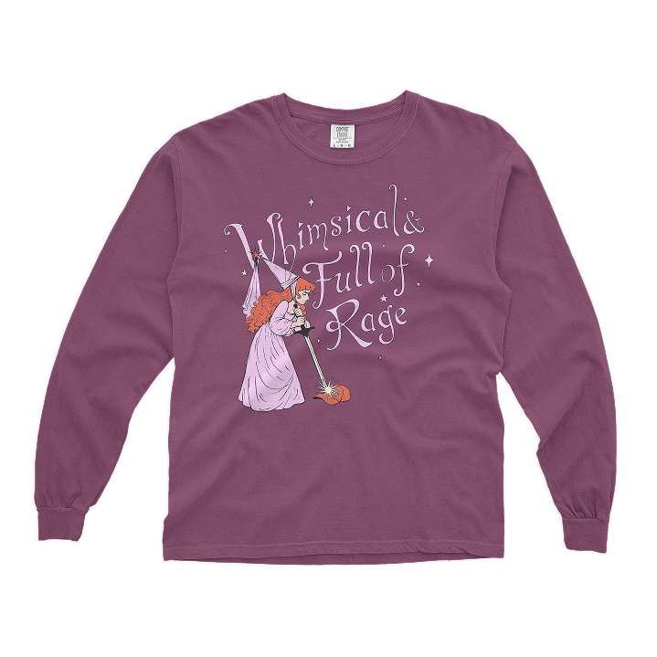 Whimsical & Full of Rage Long Sleeve Tee