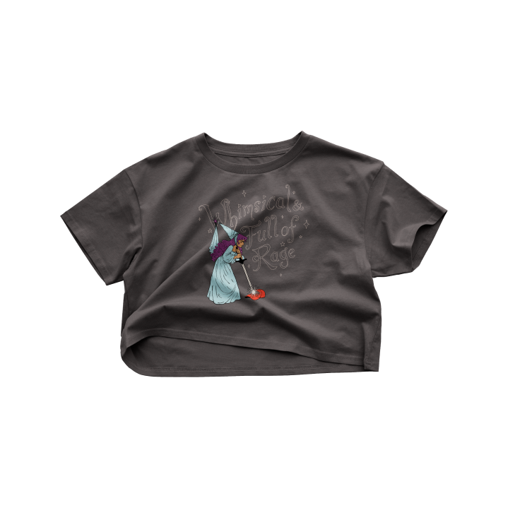 Whimsical & Full of Rage Crop Top
