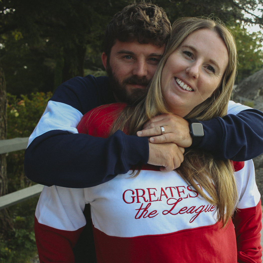Red Game Day Classic Varsity Crewneck