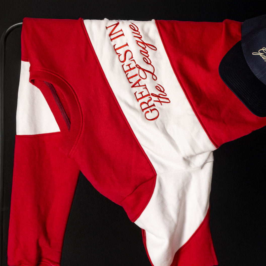 Red Game Day Classic Varsity Crewneck