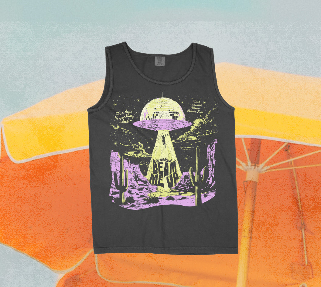 Beam Me Up Comfort Colors Tank Top