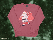Bejeweled Santa Crewneck