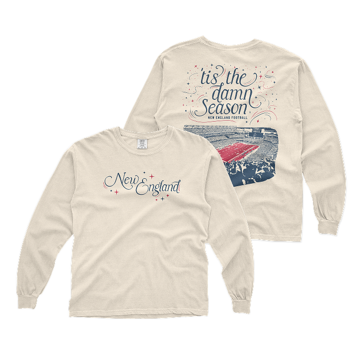 Tis the Damn Season New England Long-Sleeve Tee