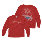 Tis the Damn Season New England Long-Sleeve Tee