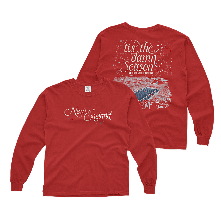 Tis the Damn Season New England Long-Sleeve Tee