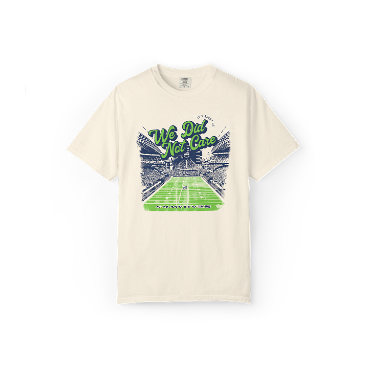 We Did Not Care Seattle Tee